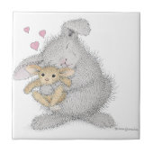 De HappyHoppers®-keramische tegel Tegeltje (Voorkant)