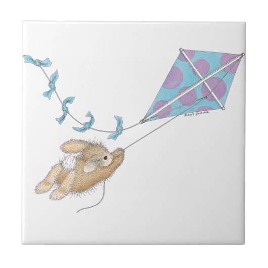 De HappyHoppers®-keramische tegel Tegeltje (Voorkant)