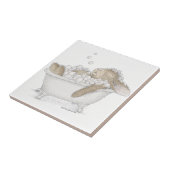 De HappyHoppers®-keramische tegel Tegeltje (Zijkant)