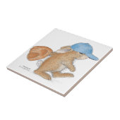 De HappyHoppers®-keramische tegel Tegeltje (Zijkant)