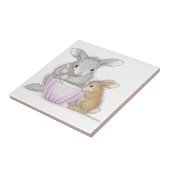 De HappyHoppers®-keramische tegel Tegeltje (Zijkant)