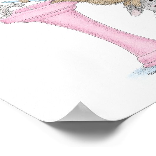 De HappyHoppers® Wall Art Poster (Hoek)