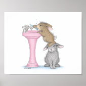 De HappyHoppers® Wall Art Poster (Voorkant)