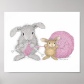 De HappyHoppers® Wall Art Poster (Voorkant)