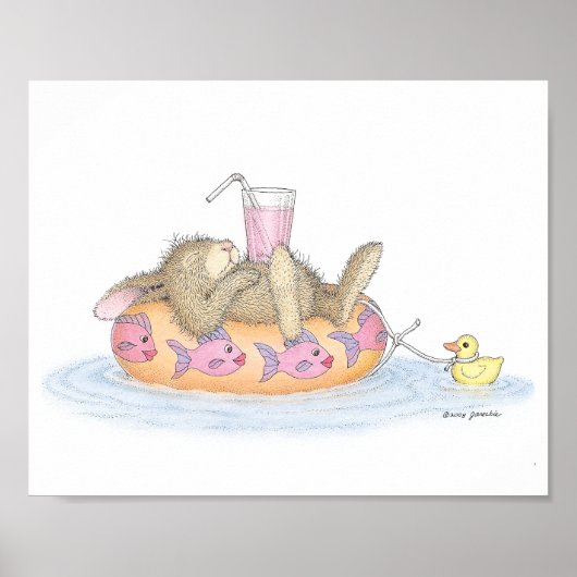 De HappyHoppers® Wall Art Poster (Voorkant)