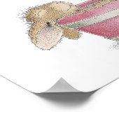 De HappyHoppers® Wall Art Poster (Hoek)