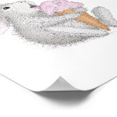 De HappyHoppers® Wall Art Poster (Hoek)