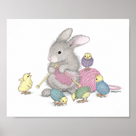 De HappyHoppers® Wall Art Poster (Voorkant)