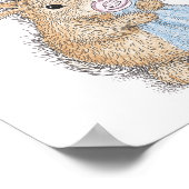 De HappyHoppers® Wall Art Poster (Hoek)