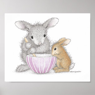 De HappyHoppers® Wall Art Poster