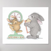 De HappyHoppers® Wall Art Poster (Voorkant)