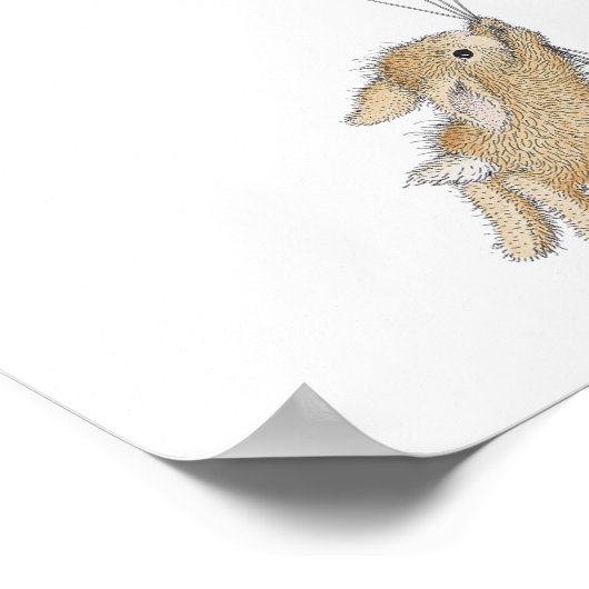 De HappyHoppers® Wall Art Poster (Hoek)