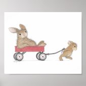 De HappyHoppers® Wall Art Poster (Voorkant)