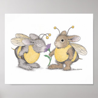 De HappyHoppers® Wall Art Poster