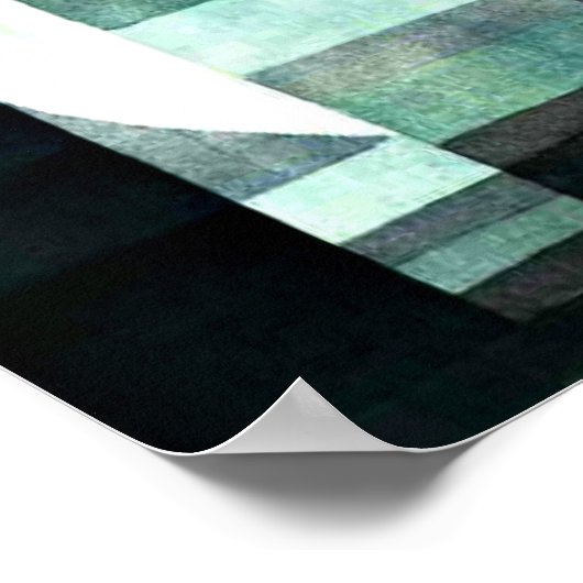 De Harbinger van de herfst door Paul Klee Poster (Hoek)