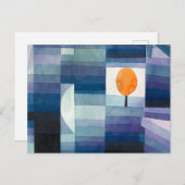 De Harbinger van de herfst - Paul Klee - Modern Ar Briefkaart (Voorkant / Achterkant)