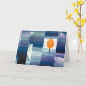 De Harbinger van de herfst - Paul Klee - Modern Ar Kaart (Gele Bloem)