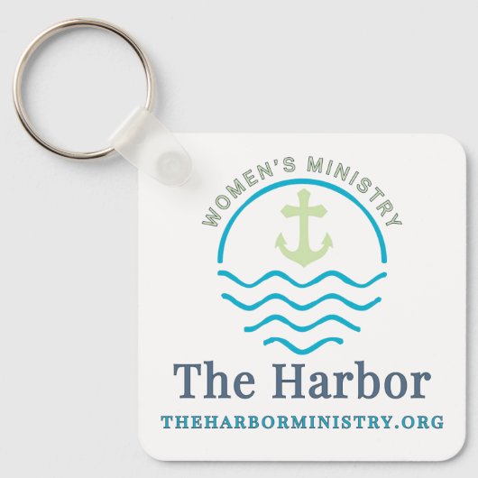 De Harbour QR CODE Sleutelhanger (Voorkant)