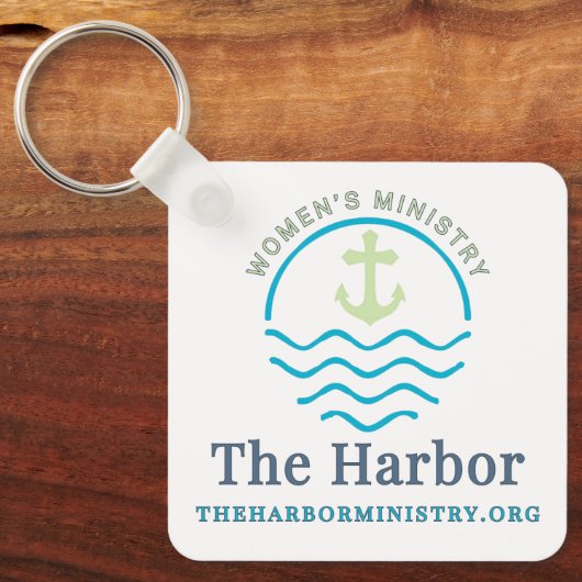 De Harbour QR CODE Sleutelhanger (Voorkant)