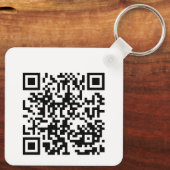 De Harbour QR CODE Sleutelhanger (Achterkant)