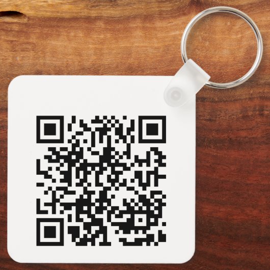 De Harbour QR CODE Sleutelhanger (Achterkant)