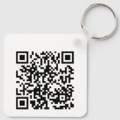De Harbour QR CODE Sleutelhanger (Achterkant)