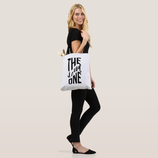 De Harde Luidspreker Tote Bag (Op model)