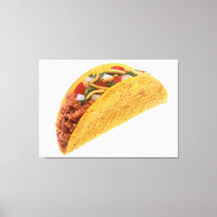 De harde Taco van Shell Canvas Afdruk
