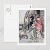 De Hare en de Tortoise Briefkaart (Voorkant / Achterkant)