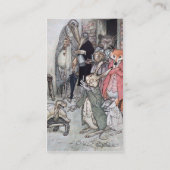 De Hare en de Tortoise Visitekaartje (Achterkant)