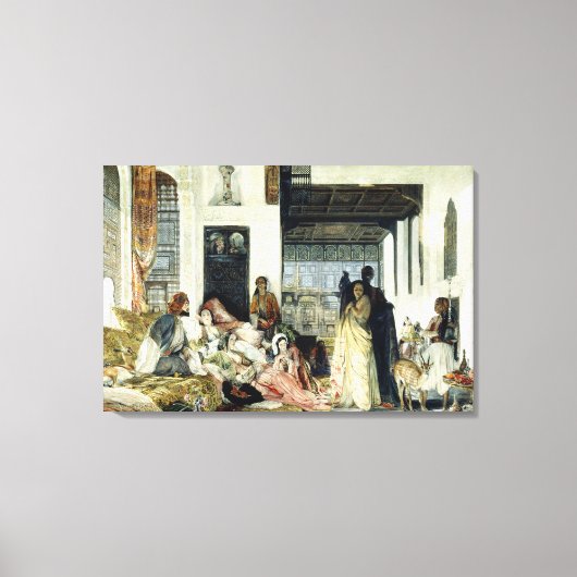 De Harem Canvas Afdruk (Voorkant)