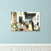 De Harem Canvas Afdruk (Insitu (Houten vloer))