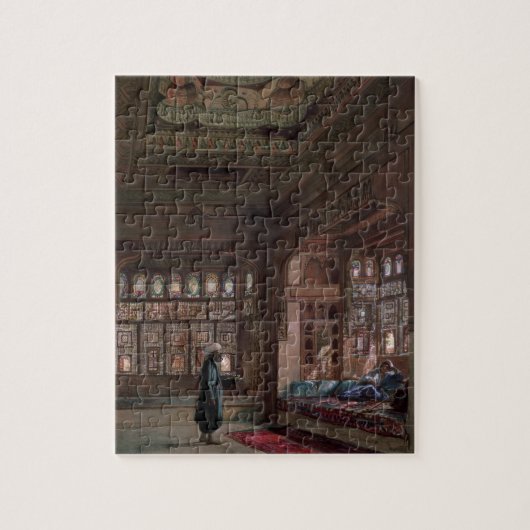 De Harem van sjeik Sadat, Caïro, 1870 Legpuzzel (Verticaal)