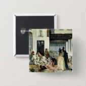 De Harem Vierkante Button 5,1 Cm (Voorkant /achterkant)