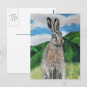 De haren briefkaart (Voorkant / Achterkant)