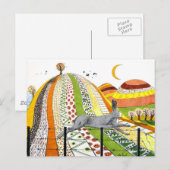 De haren briefkaart (Voorkant / Achterkant)