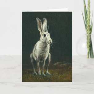 De haren van Bodmin Moor Greetings Kaart