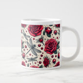 De harmonie van natuur" grote koffiekop (Rechts)