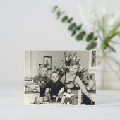 De harmonikahorror! Kerstmis 1953. Briefkaart (Staand voorkant)