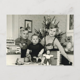 De harmonikahorror! Kerstmis 1953. Briefkaart