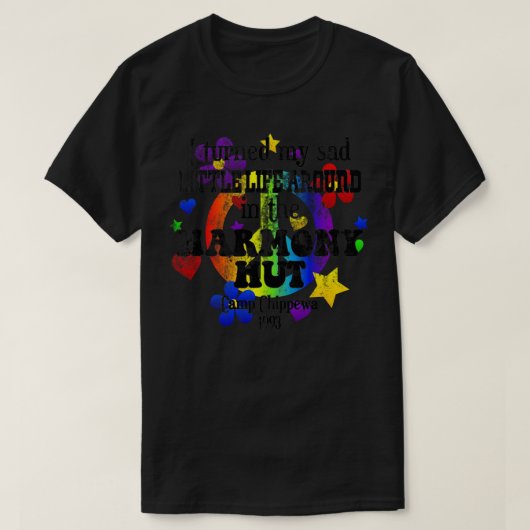 De Harmony Hut T-shirt (Design voorkant)