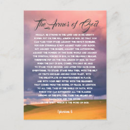 De harnas van God, Ephesianen 6 Briefkaart