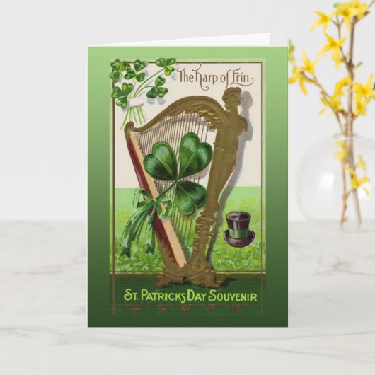 De Harp van Erin Kaart (Gele Bloem)