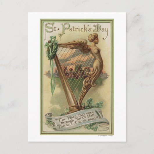 De Harp van Hara Hall Scene Briefkaart (Voorkant)