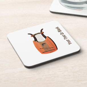 De Harp van Koning David Bier Onderzetter