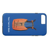 De Harp van Koning David Case-Mate iPhone Case (Achterkant (Horizontaal))