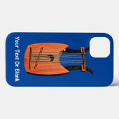 De Harp van Koning David Case-Mate iPhone Case (Achterkant (horizontaal))