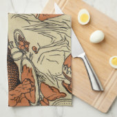 De Harpijen Mythologie Scene Theedoek (Quarter Fold)