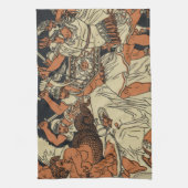 De Harpijen Mythologie Scene Theedoek (Verticaal)