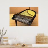 De Harpsichord Poster (Keuken)